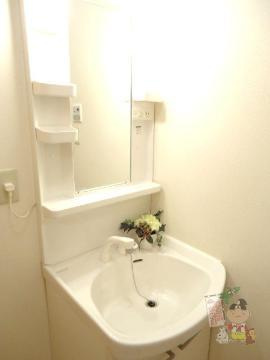 シャーメゾンフェリス壱番館の洗面所|洗面