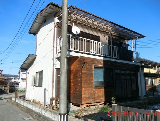 宇都宮市上籠谷町　4ＳＬＤＫ　中古住宅の外観