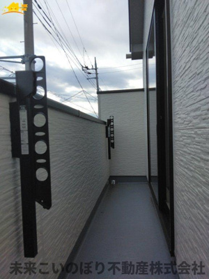 【バルコニー】 | HeartfurlTown伊奈町栄四丁目 | 陽当たり良好なバルコニーです