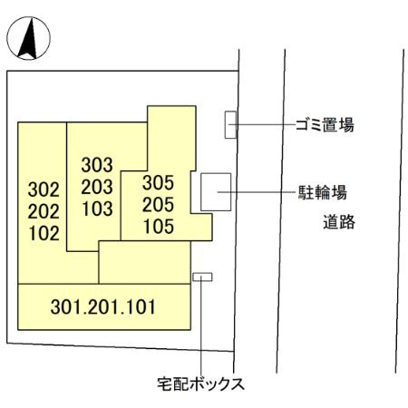 【区画図】 | メゾン ド グレイス