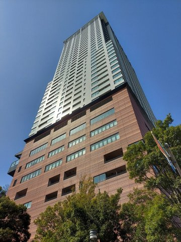 【外観】 | ★仲介手数料無料★クロスエアタワー(高層階につき眺望良好　バルコニーから富士山が望めます）