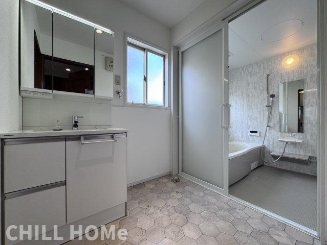 下中居町戸建貸家の洗面所|他社様掲載物件もまとめてご紹介、ご案内可能です(^^)/