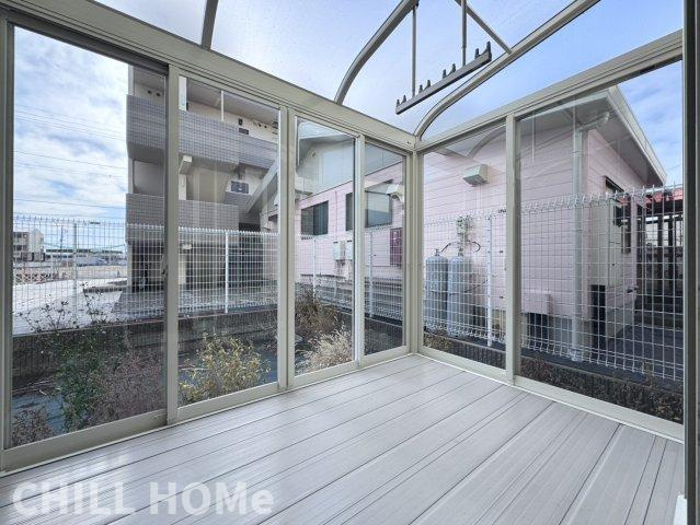 下中居町戸建貸家のバルコニー|他社様掲載物件もまとめてご紹介、ご案内可能です(^^)/