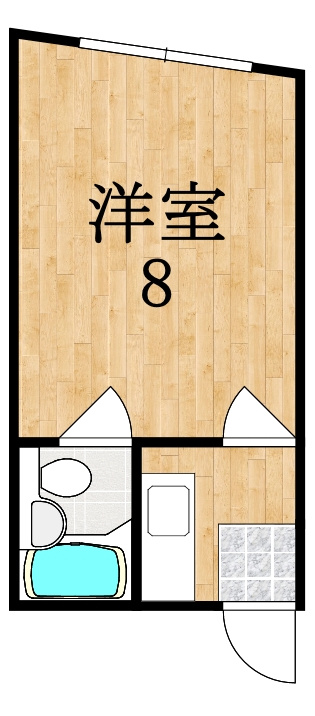 諏訪東生駒ビルの間取り