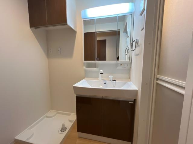 ユースハイムの洗面所|洗髪洗面化粧台