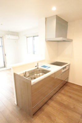 2口IHコンロ付システムキッチン