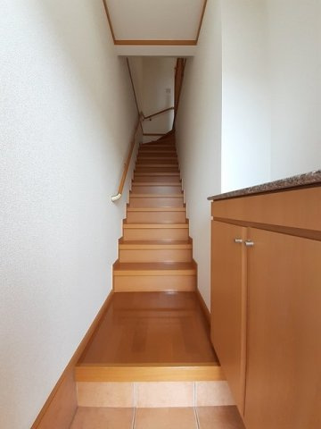 ヴィラノールＧの玄関|落ち着いた玄関です