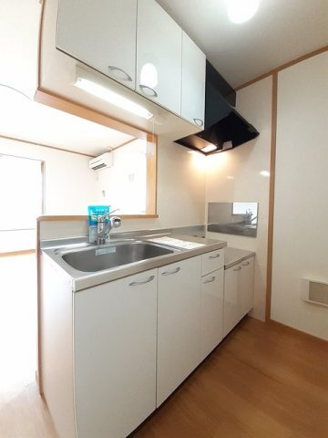 ヴィラノールＧのキッチン|お料理しやすいキッチンです