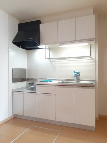 Ｉ・Ｔ　Ｉ棟のキッチン|コンパクトなキッチンで掃除もラクラク