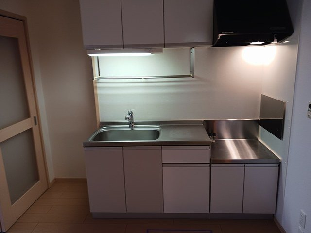 ブリアントビュ－　Ｃのキッチン|使いやすいキッチンです