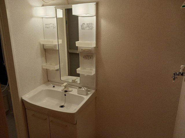 ブリアントビュ－　Ｃの洗面所|忙しい朝には欠かせない洗面所です