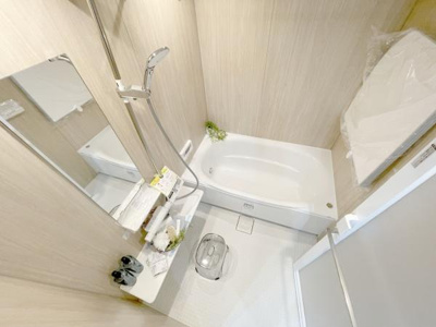 【浴室】 | ビッグカーサ堺しらさぎ駅前casaG | 日頃の疲れを癒すにはもってこいの落ち着いた雰囲気のバスルームになります♪