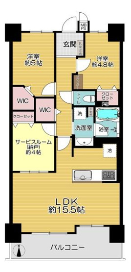 【間取り】 | コスモ鶴見
