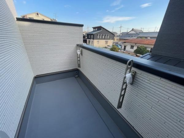 【バルコニー】 | 摂津市一津屋2丁目　新築戸建