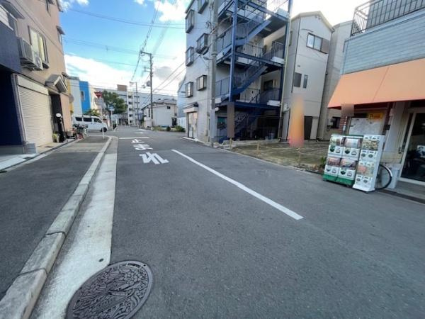 【前面道路含む現地写真】 | 大阪市東淀川区豊里4丁目　売土地