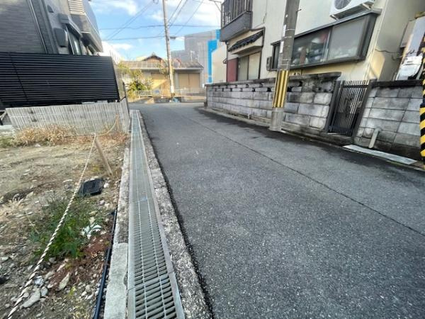 【前面道路含む現地写真】 | 摂津市鳥飼西2丁目　売土地