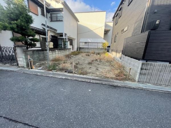 【前面道路含む現地写真】 | 摂津市鳥飼西2丁目　売土地