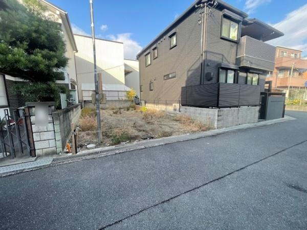 【前面道路含む現地写真】 | 摂津市鳥飼西2丁目　売土地
