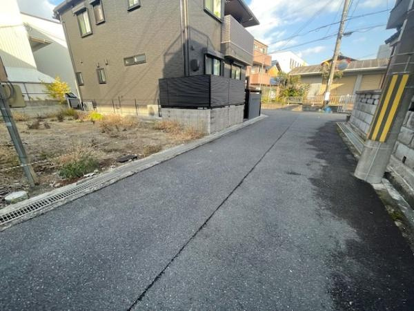 【前面道路含む現地写真】 | 摂津市鳥飼西2丁目　売土地