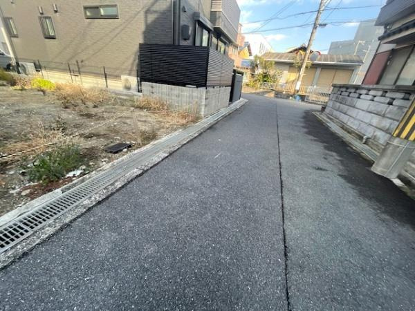 【前面道路含む現地写真】 | 摂津市鳥飼西2丁目　売土地