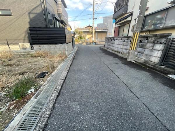 【前面道路含む現地写真】 | 摂津市鳥飼西2丁目　売土地