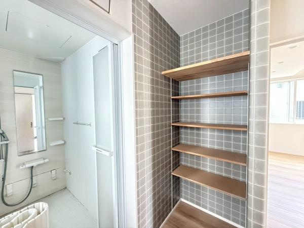 紀の川市北大井　中古戸建の独立洗面台