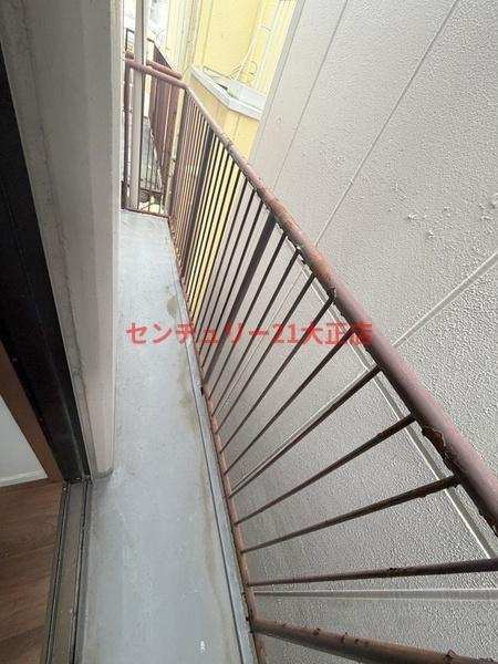 三軒家東タウンテラスのバルコニー