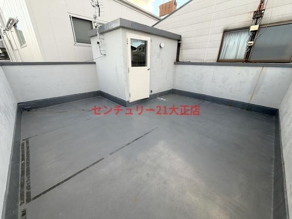 三軒家東タウンテラスのバルコニー