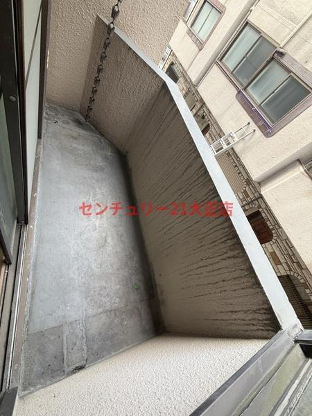 三軒家東タウンテラスのバルコニー
