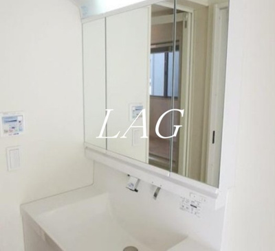 【洗面所】 | グランエッグス自由が丘Ｗ | 独立洗面台です。