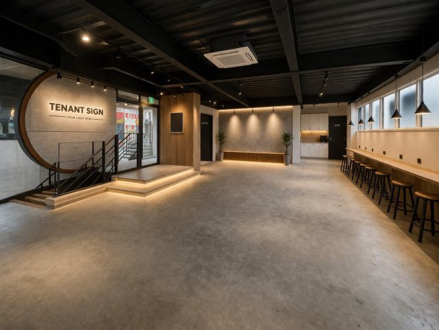 新都心店舗のロビー|イメージ写真です。