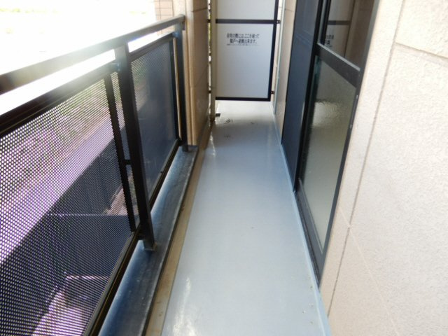 クレディールのバルコニー