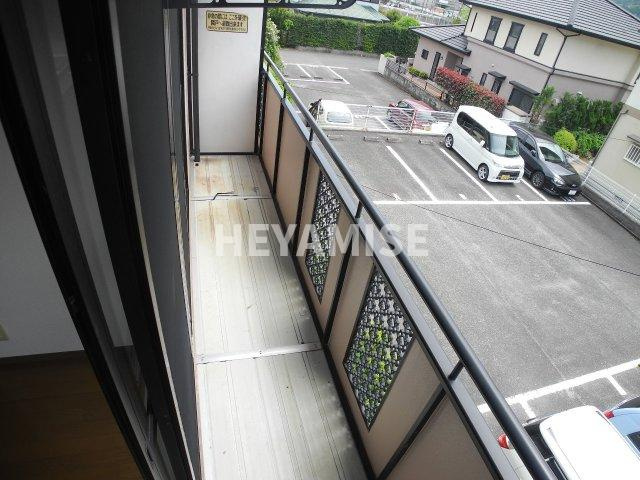 セジュールフォレストのバルコニー|※室内画像は別号室のもの