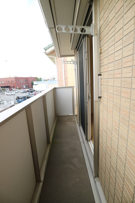 ソフィアルミエールⅡのバルコニー