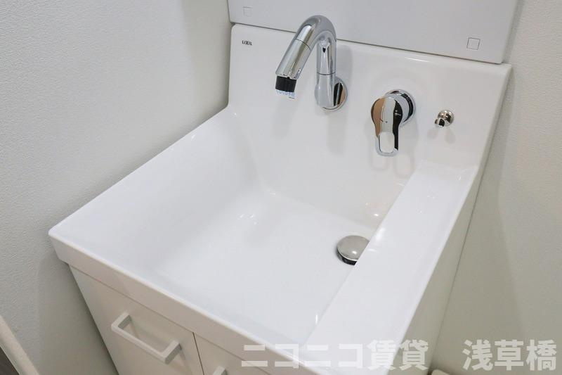 グランクオール北千住オリエンタルキューブの洗面所|別号室イメージの為、現状を優先致します。