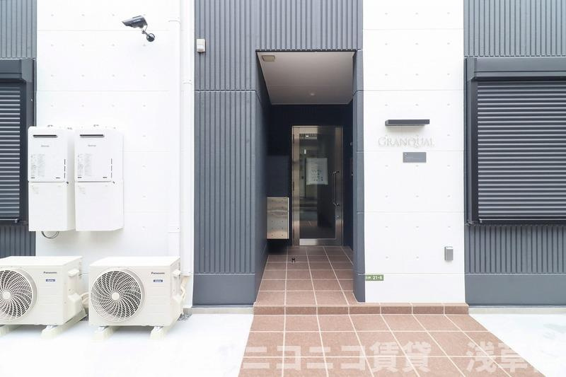 グランクオール北千住オリエンタルキューブのエントランス|別号室イメージの為、現状を優先致します。