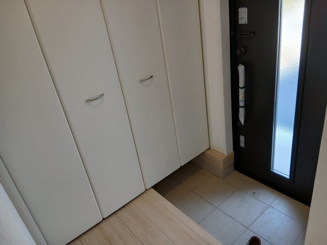 本庄市下野堂第５　の玄関|３号棟現地玄関（2026年04月03日）撮影