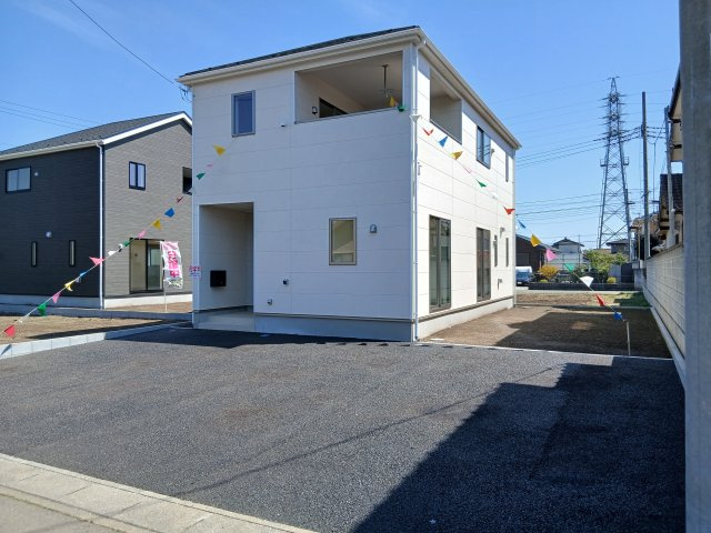 本庄市下野堂第５　の外観|１号棟現地外観（2026年04月03日）撮影