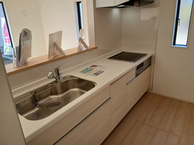本庄市下野堂第５　のキッチン|３号棟現地キッチン（2026年04月03日）撮影