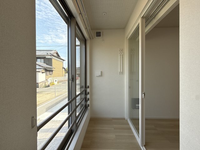 グラムス　レビンのバルコニー