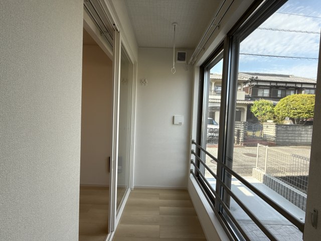 グラムス　レビンのバルコニー