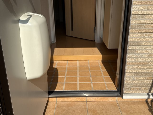 ジェルメ今在家の玄関