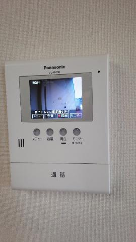 ベルフルールのセキュリティ|カメラ付インターホン