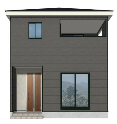 【完成予想図】 | 熊谷市赤城町第３　 | １号棟完成予想図（南側）