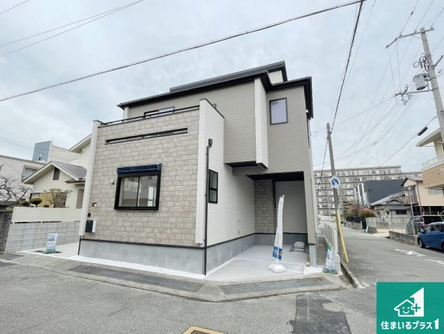 西宮市東鳴尾町　第2期　新築一戸建ての外観|安心の10年保証！外観を美しく保ち、雨水で汚れを落とします！気になることがありましたら、お気軽にお問い合わせください！