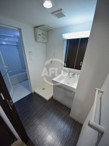 サムティ難波グレイスの洗面所|サムティ難波グレイス　洗面所