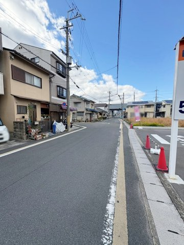 久世中久世町３丁目　条件無しの前面道路含む現地写真|【前道】