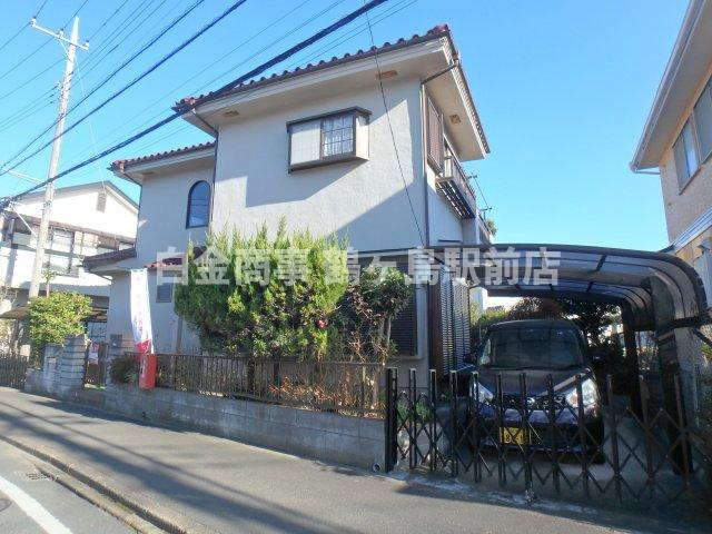 鶴ヶ島市五味ヶ谷中古戸建の前面道路含む現地写真