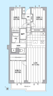 【間取り】 | 北品川ホームズ