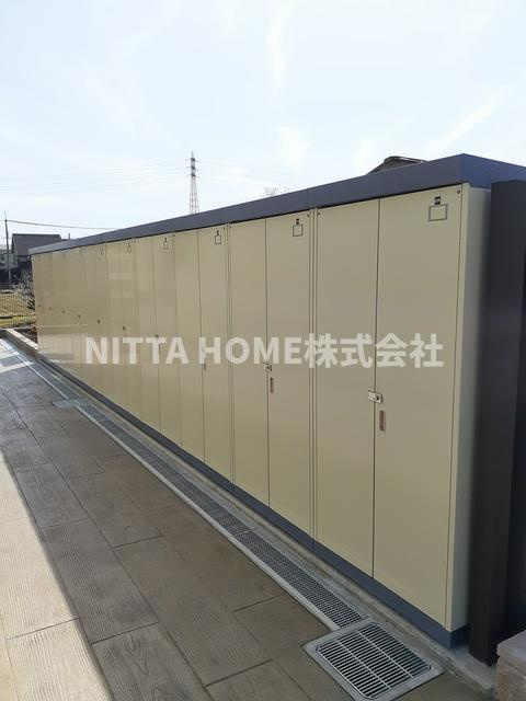 サン☆ソレイユのその他共用部分|外部トランクは無料で使用OK◎